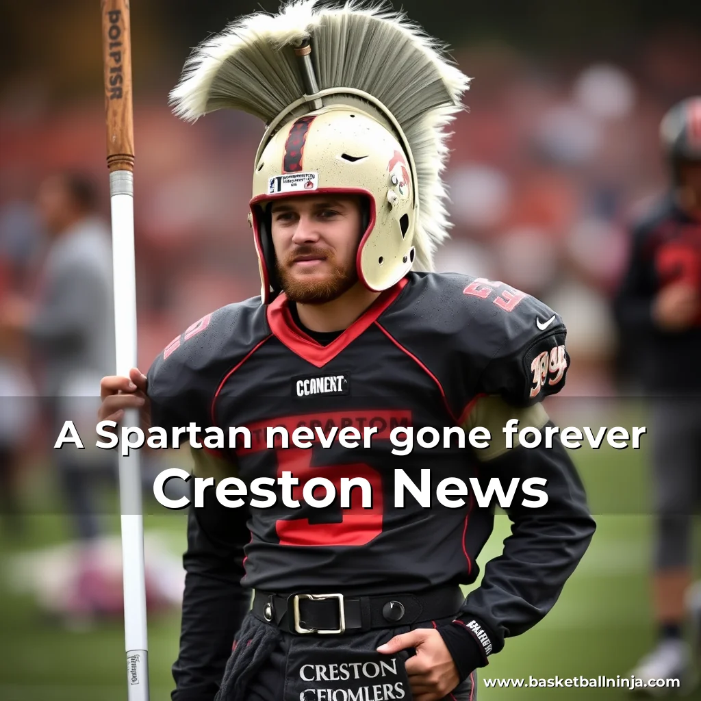 Artistic representation for A Spartan never gone forever Creston News