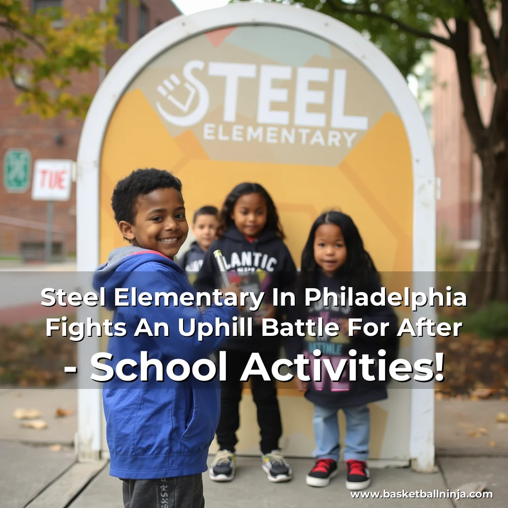 Artistic representation for Steel Elementary In Philadelphia Fights An Uphill Battle For After - School Activities!