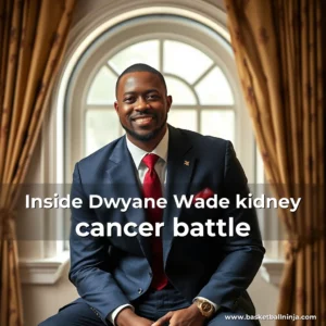 Artistic representation for Inside Dwyane Wade kidney cancer battle
