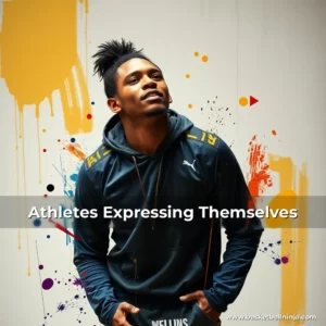 Artistic representation for Athletes Expressing Themselves