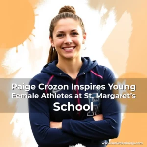 Artistic representation for Paige Crozon Inspires Young Female Athletes at St. Margaret’s School