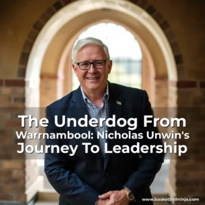 Artistic representation for The Underdog From Warrnambool: Nicholas Unwin's Journey To Leadership
