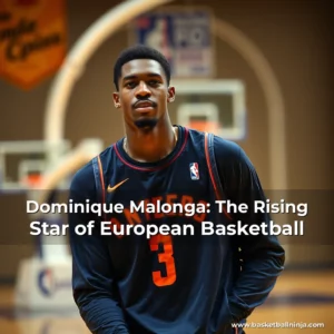 Artistic representation for Dominique Malonga: The Rising Star of European Basketball