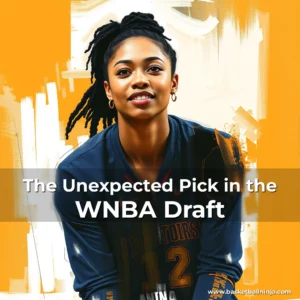 Artistic representation for The Unexpected Pick in the WNBA Draft