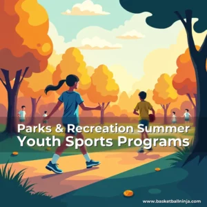 Artistic representation for Parks & Recreation Summer Youth Sports Programs