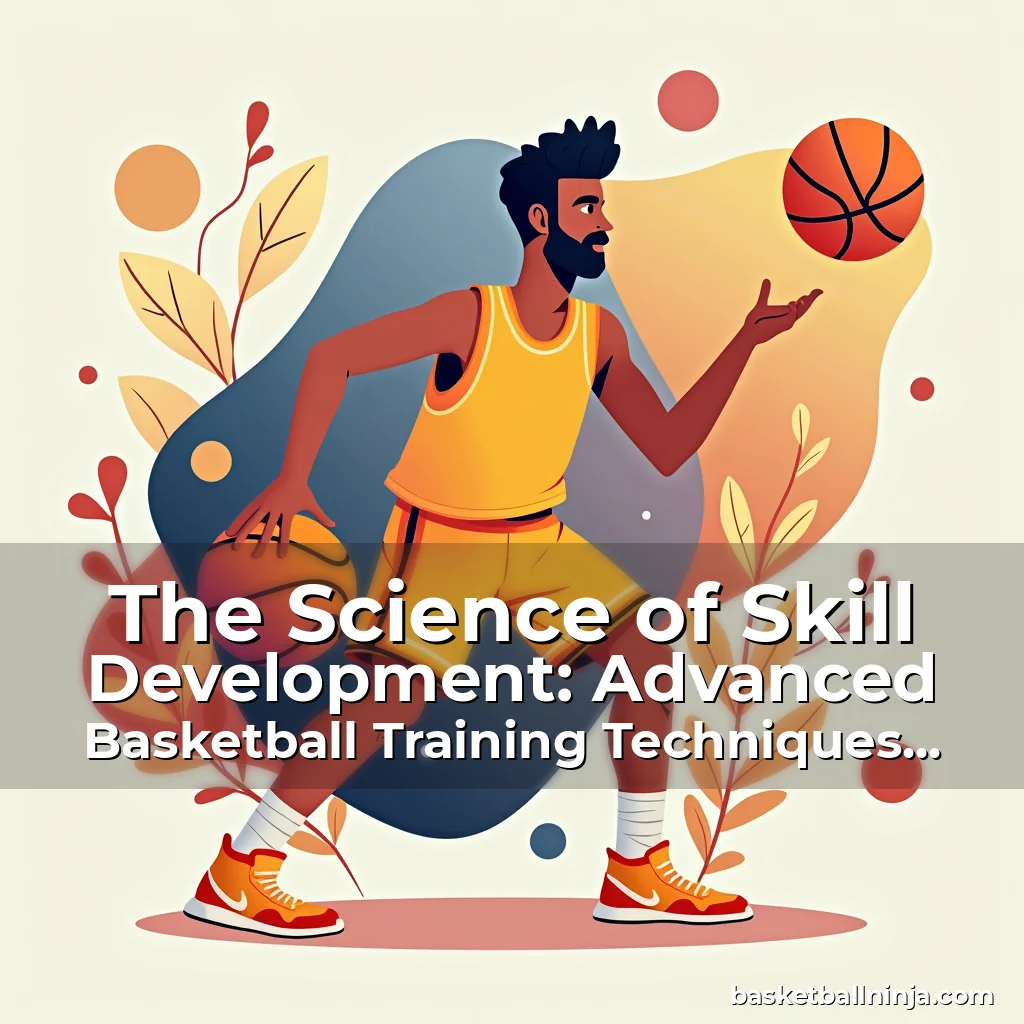 Artistic representation for The Science of Skill Development: Advanced Basketball Training Techniques for Elite Performance
